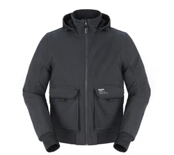 SpiDi Motorradjacke Metromover H2Out Dunkelgrau/Grau/Dunkelblau/Schwarz