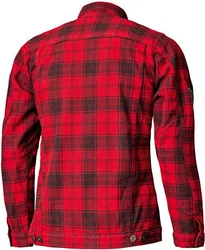 Held Biker Fashion Motorradjacke Woodland Hemd Rot/Dunkelrot