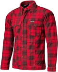 Held Biker Fashion Motorradjacke Woodland Hemd Rot/Dunkelrot