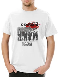 Print-Shirt Hate Couture MR. Hate HC Herren T-Shirt Reservoir Tarantino Tattoo (1-tlg) Dogs Tattoo Ink Fashion