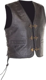 Motorradweste Sadic Gilet Motorrad Weste mit Schnrung
