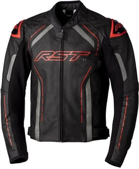 RST Motorradjacke S1 Rot/Schwarz/Grau