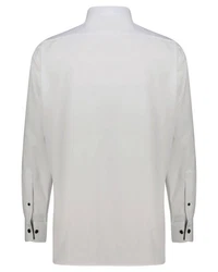 OLYMP Businesshemd LUXOR Modern Fit Weiß/Grau/Creme/Dunkelblau