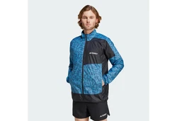 adidas TERREX Windbreaker TERREX TRAIL RUNNING WINDJACKE Hellblau/Blau