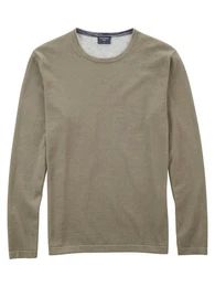 Rundhalspullover Strick Casual Crew Neck