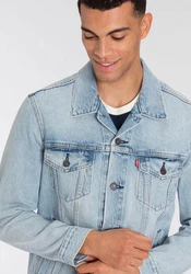 Levi's Herren The Trucker Jacket Jeansjacke hellblau