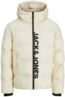 Jack & Jones Steppjacke JJPAYNE PUFFER JACKET Khaki/Beige