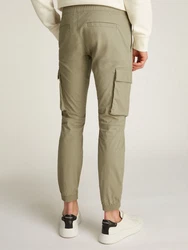 Calvin Klein Jeans Cargohose SKINNY CARGO Khaki/Dunkelgrün
