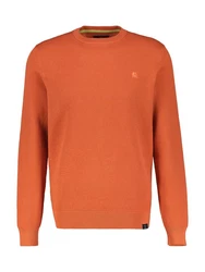 LERROS Rundhalspullover Orange