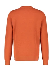 LERROS Rundhalspullover Orange