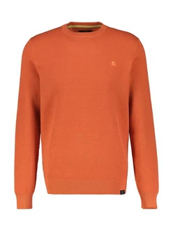LERROS Rundhalspullover Orange
