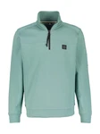 LERROS Sweatshirt mit Troyer Kragen Grün/Hellblau/Türkis/Hellgrün