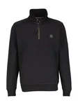 LERROS Sweatshirt mit Troyer Kragen Schwarz/Dunkelgrau/Dunkelblau