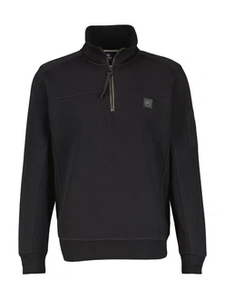 LERROS Sweatshirt mit Troyer Kragen