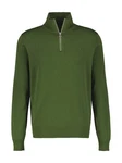 LERROS Strick 1/1 ARM Troyer Longstrickjacke Dunkelgrün/Grün