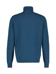 LERROS Strick 1/1 ARM Troyer Longstrickjacke Blau/Hellblau