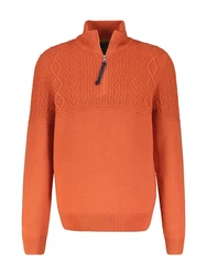 LERROS Strickpullover Troyer Orange