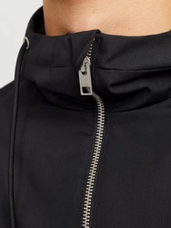 Jack & Jones Blouson JJELEGACY LIGHT JACKET HOOD NOOS Schwarz/Dunkelblau