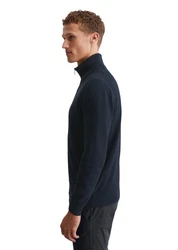 Marc O'Polo Cardigan mit Reißverschluss Dunkelblau/Hellblau