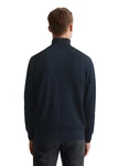 Marc O'Polo Cardigan mit Reißverschluss Dunkelblau/Hellblau