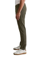 Marc O'Polo Chinohose Khaki/Dunkelgrün