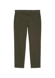 Marc O'Polo Chinohose Khaki/Dunkelgrün