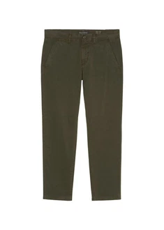 Marc O'Polo Chinohose Khaki/Dunkelgrün