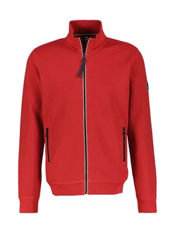 LERROS Sweatjacke Rot LERROS Sweatjacke Rot