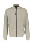 LERROS Sweatjacke  Khaki/Beige/Braun
