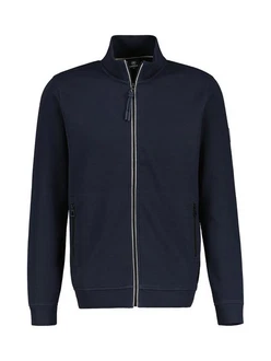 LERROS Sweatjacke Dunkelblau/Blau LERROS Sweatjacke Dunkelblau/Blau