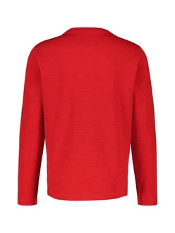 LERROS Sweatshirt Serafino-Langarmshirt