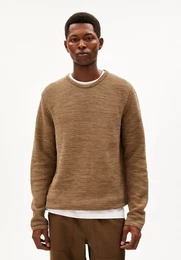 Strickpullover TOLAA Herren Pullover aus Bio-Baumwolle (Regular Fit) Bio-Baumwolle
