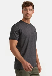 Indicode T-Shirt INKilmon Dunkelgrau/Grau/Schwarz/Braun/Hellgrau