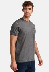 Indicode T-Shirt INKilmon Dunkelgrau/Hellgrau/Grau