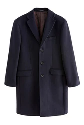 Next Caban Signature Epsommantel  (1-tlg) Dunkelblau/Hellblau/Blau