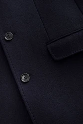 Next Caban Signature Epsommantel  (1-tlg) Dunkelblau/Hellblau/Blau