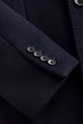 Next Caban Signature Epsommantel  (1-tlg) Dunkelblau/Hellblau/Blau