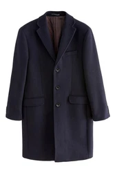 Next Caban Signature Epsommantel  (1-tlg) Dunkelblau/Hellblau/Blau