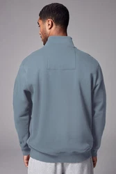 Next Kapuzensweatshirt Utility-Hoodie mit Reißverschlussausschnitt 