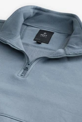 Next Kapuzensweatshirt Utility-Hoodie mit Reißverschlussausschnitt 