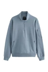 Next Kapuzensweatshirt Utility-Hoodie mit Reißverschlussausschnitt 