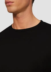 s.Oliver Langarmshirt Longsleeve Schwarz