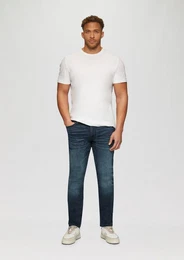 Stoffhose Jeans York / Regular Fit / Mid Rise / Straight Leg Blende