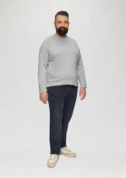 s.Oliver Strickpullover mit Raglanärmeln Grau