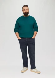 s.Oliver Strickpullover mit Raglanärmeln Türkis/Grün