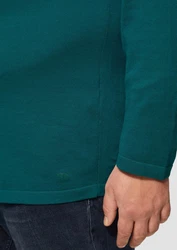 s.Oliver Strickpullover mit Raglanärmeln Türkis/Grün
