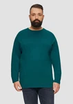 s.Oliver Strickpullover mit Raglanärmeln Türkis/Grün