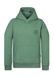 naketano Kapuzenpullover Theos Lieblingspulli Grün/Dunkelgrün
