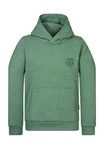 naketano Kapuzenpullover Theos Lieblingspulli Grün/Dunkelgrün