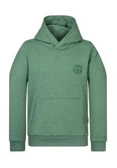 naketano Kapuzenpullover Theos Lieblingspulli Grün/Dunkelgrün